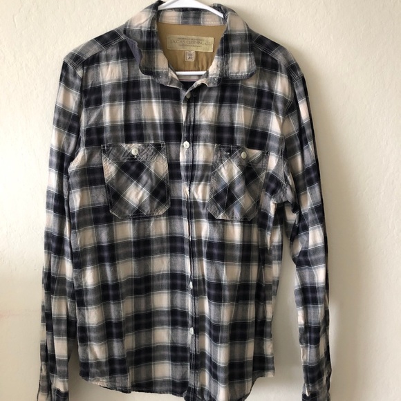 Men’s J.A.C.H.S American Standard Plaid button - Picture 1 of 3